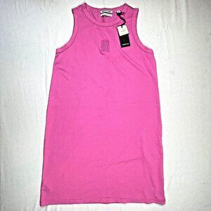 Country Road Womens XS Pink Sleeveless 100% Cotton‎ Knee Australia Logo